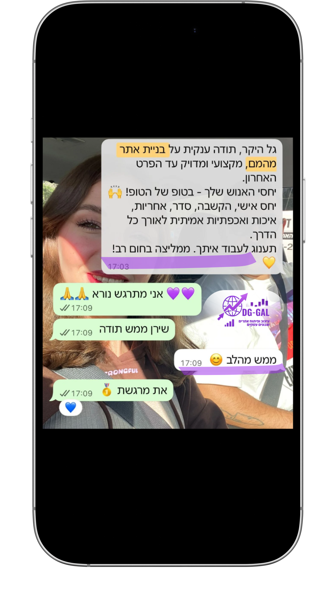 טמפלט ביקורות DG-GAL